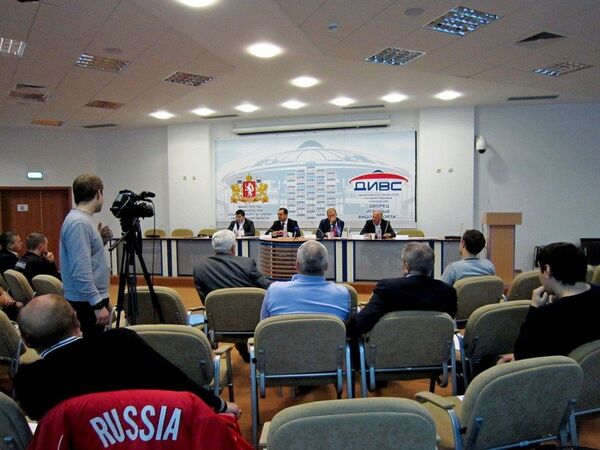 Пресс-конференция по мини-футболу