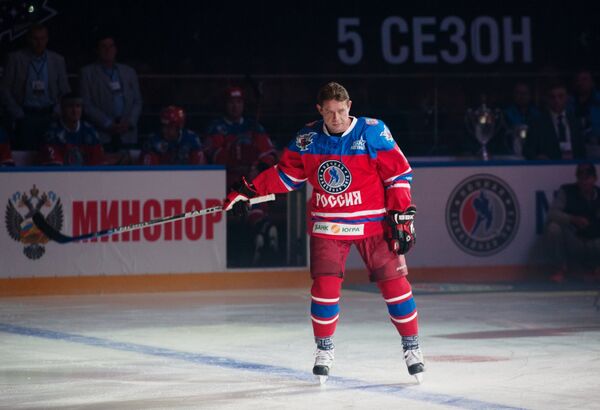 Куратор конференции Москва НХЛ Павел Буре