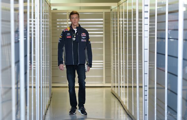 Российский пилот команды Red Bull Racing Даниил Квят