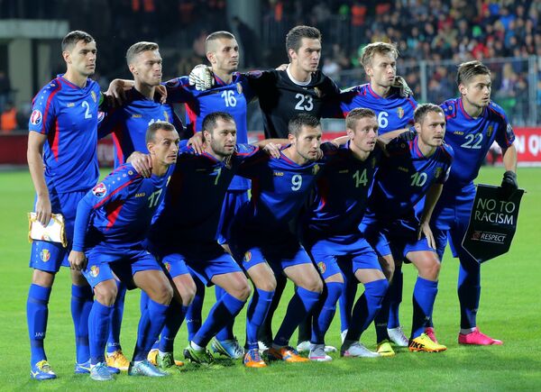 Игроки сборной Молдавии