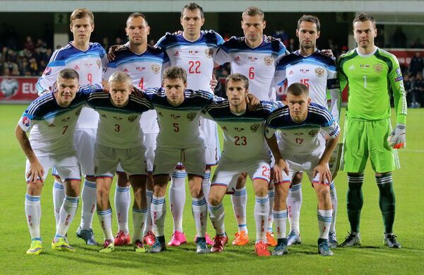 Игроки сборной России по футболу