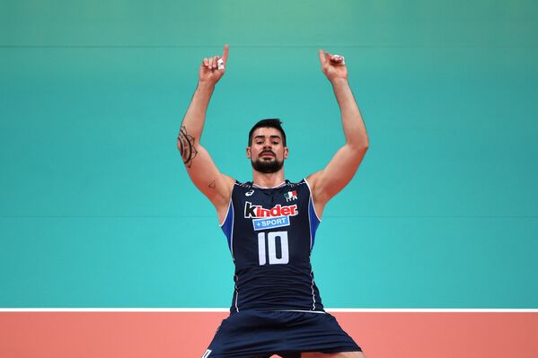 Доигровщик сборной Италии по волейболу Филиппо Ланца