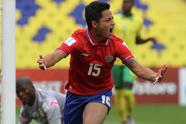 Игрок юношеской сборной Коста-Рики по футболу (игроки не старше 17 лет) Кевин Масис Гонсалес