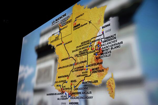 Презентация маршрута Тур де Франс-2016