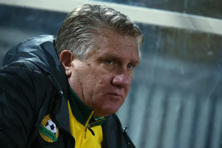 Главный тренер ФК Кубань Сергей Ташуев