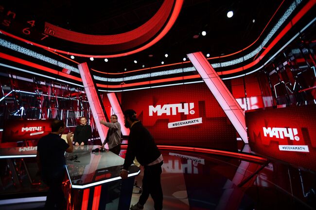 Ньюсрум телеканала Матч ТВ