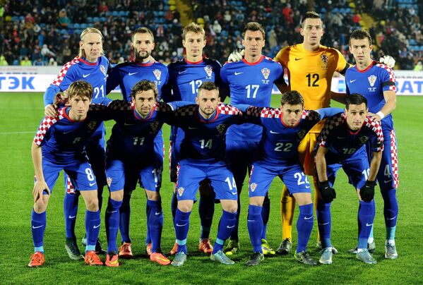 Игроки сборной Хорватии