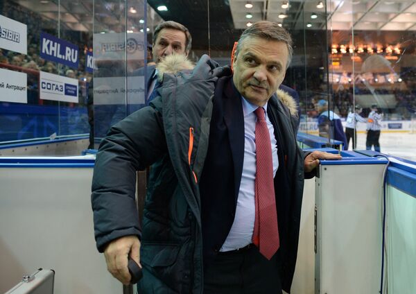 Глава Международной федерации хоккея (IIHF) Рене Фазель
