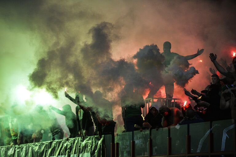 Болельщики ФК Локомотив