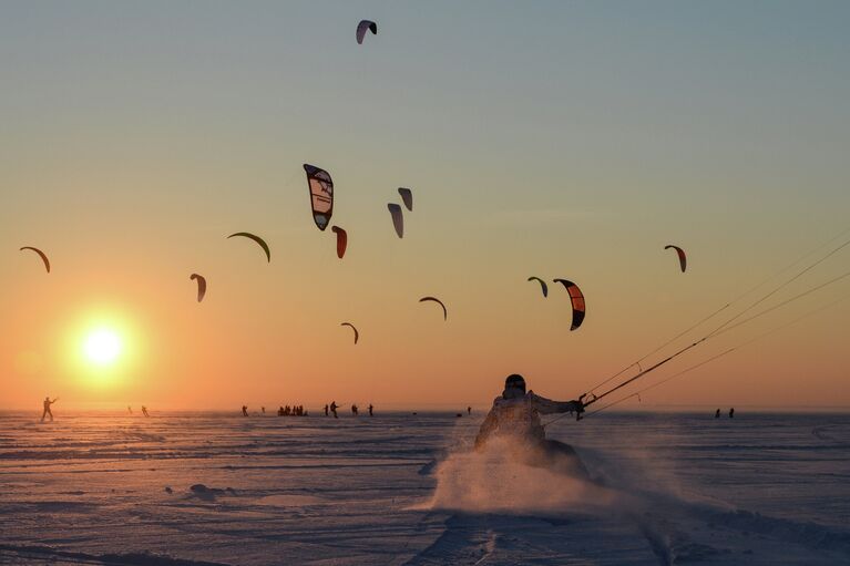Кубок Сибири по сноукайтингу - 2015