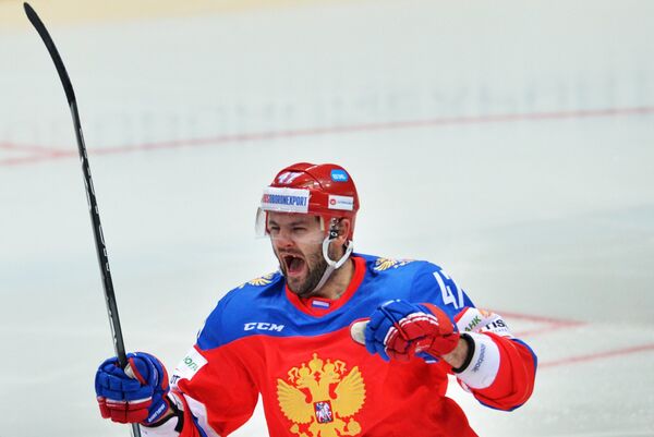 Нападающий сборной России Александр Радулов