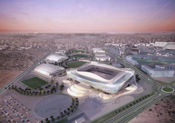 Макет стадиона Al Rayyan Stadium