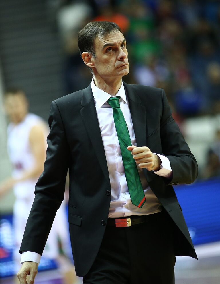 Главный тренер Локомотива Георгиос Барцокас