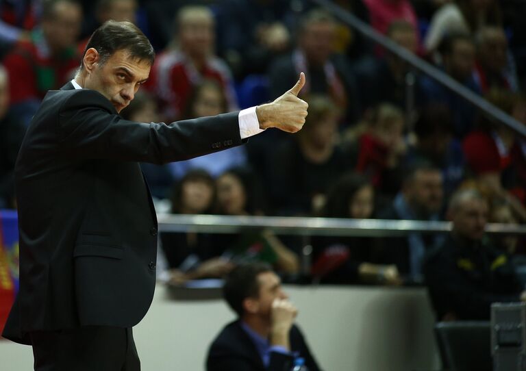 Главный тренер Локомотива Георгиос Барцокас