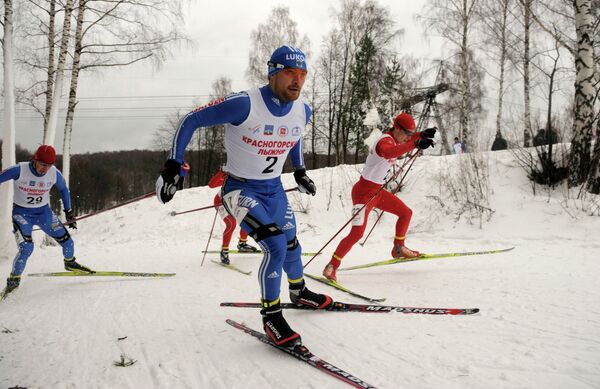 Всероссийские соревнования Красногорская лыжня