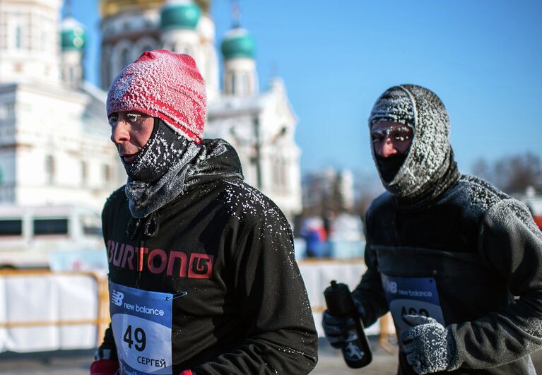 25-й Рождественский полумарафон в Омске 25-й Рождественский полумарафон в Омске