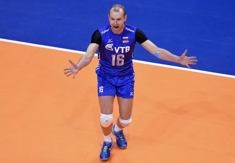 Либеро сборной России Алексей Вербов Либеро сборной России Алексей Вербов