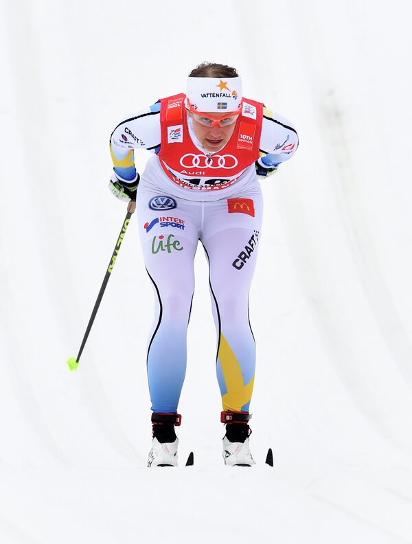 Шведская лыжница Ида Ингемарсдоттер