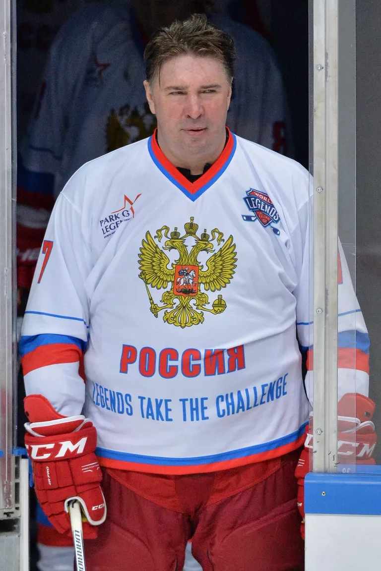 Форвард сборной России Алексей Касатонов Форвард сборной России Алексей Касатонов