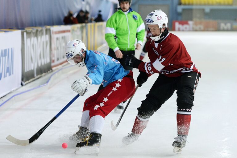 Игровой момент матча США - Латвия Игровой момент матча США - Латвия