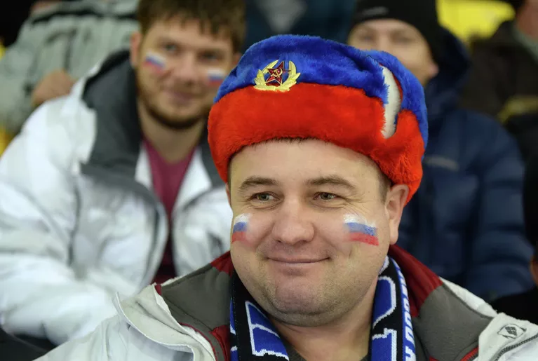 Болельщики сборной России