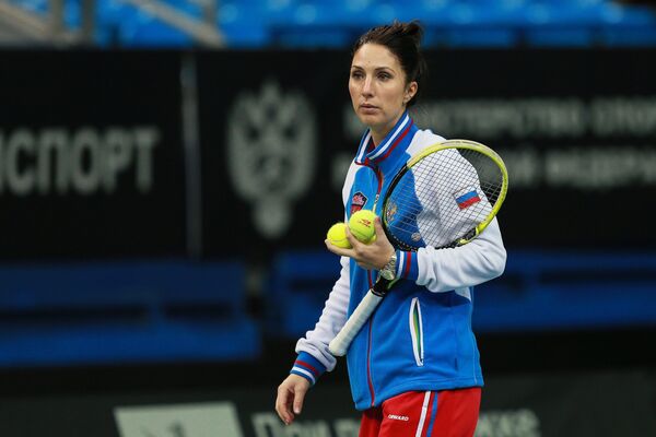 Капитан женской сборной команды России по теннису Анастасия Мыскина