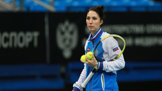 Капитан женской сборной команды России по теннису Анастасия Мыскина