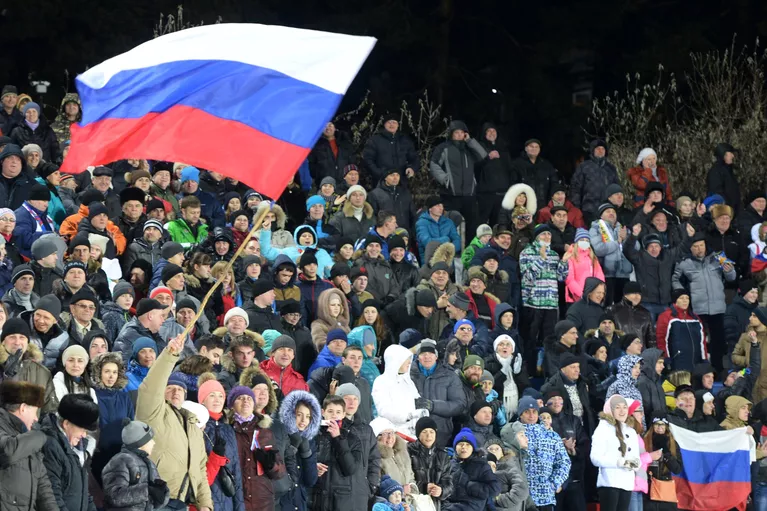 Болельщики сборной России Болельщики сборной России