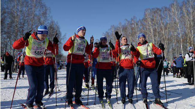 Всероссийская массовая лыжная гонка Лыжня России - 2016