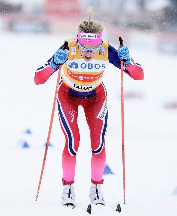 Норвежская лыжница Тереза Йохеуг