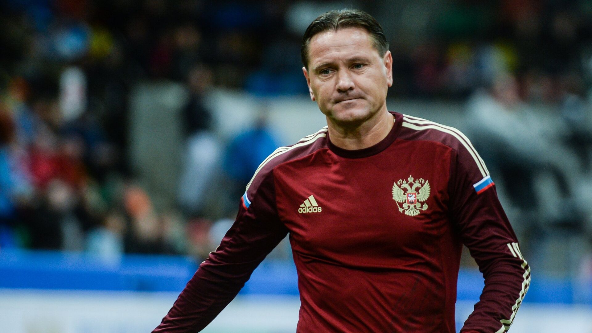 Игрок сборной России Дмитрий Аленичев Игрок сборной России Дмитрий Аленичев - РИА Новости, 1920, 02.12.2025