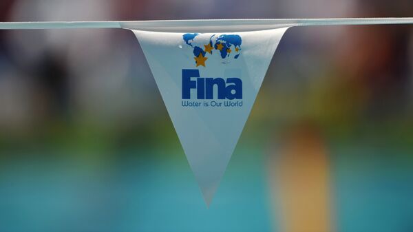 Логотип Международной федерации плавания (FINA)