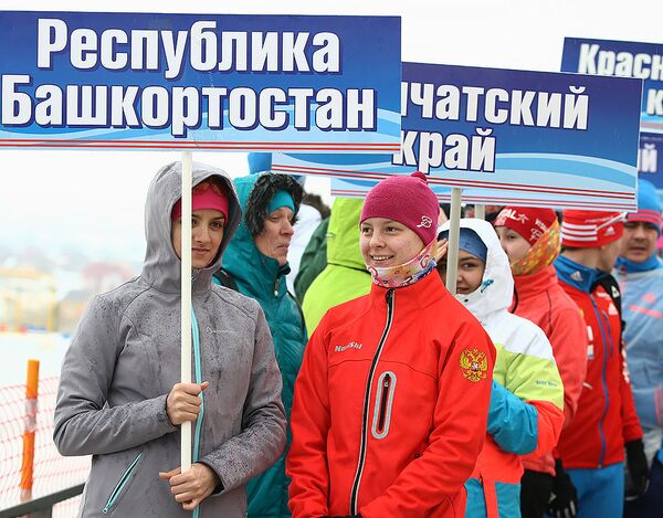 Церемония открытия всероссийской зимней Универсиады в Саранске