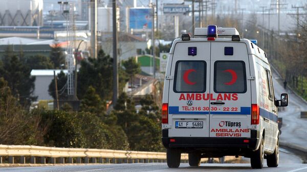 Машина скорой помощи в Турции