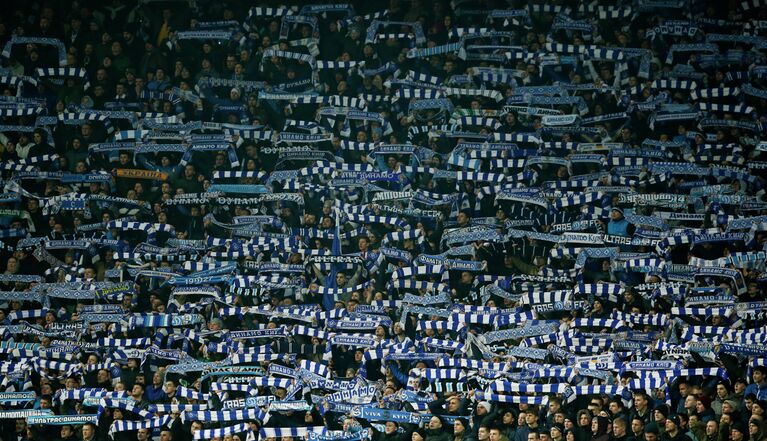 Болельщики киевского Динамо