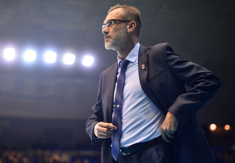 Старший тренер ВК Белогорье Вадим Хамутцких