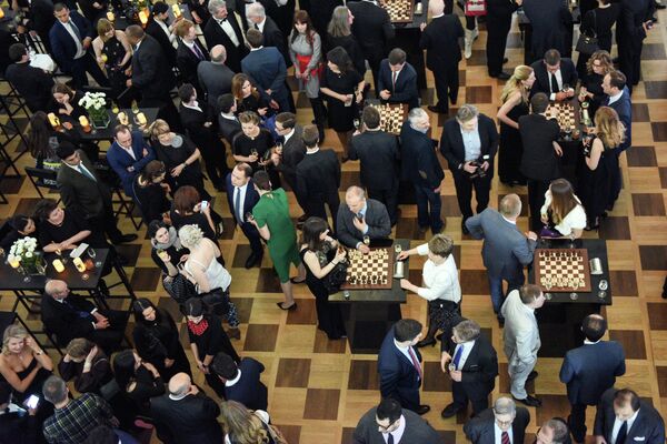 Торжественный вечер, посвященный открытию турнира претендентов на титул чемпиона мира по шахматам