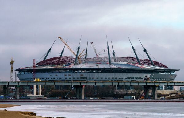 Строительство стадиона Зенит-Арена
