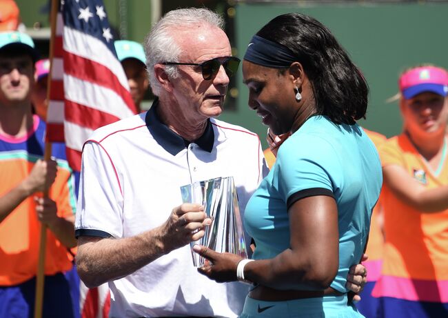 Рэймонд Мур и Серена Уильямс