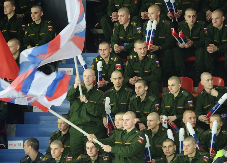 Болельщики ПХК ЦСКА Болельщики ПХК ЦСКА