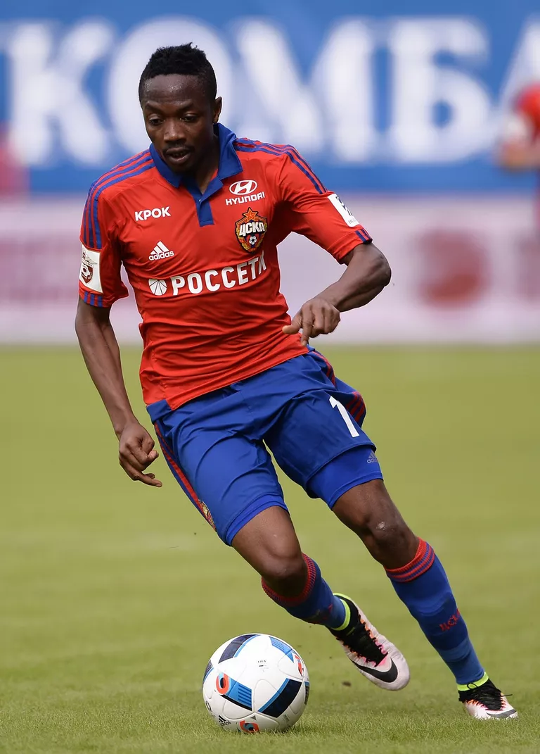 Форвард ЦСКА Ахмед Муса Форвард ЦСКА Ахмед Муса