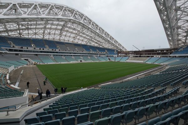 Реконструкция стадиона Фишт в Сочи к чемпионату мира по футболу 2018 года