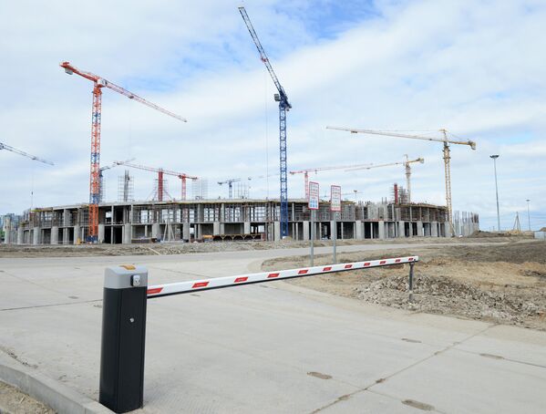 Строительство стадиона Нижний Новгород
