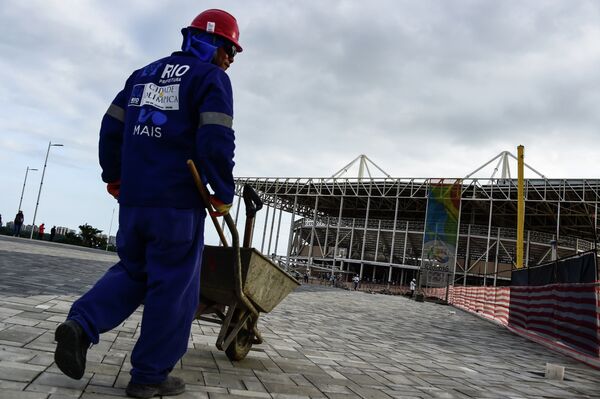 Строительство олимпийских объектов в Рио