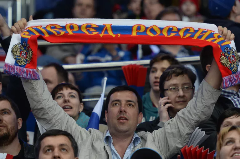 Болельщики сборной России Болельщики сборной России