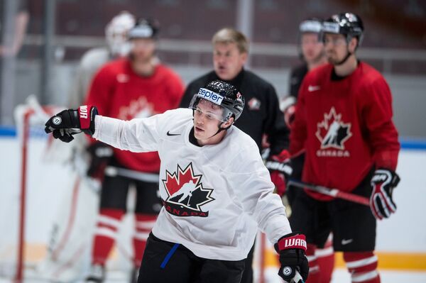 Игрок сборной Канады по хоккею Брендан Галлахер