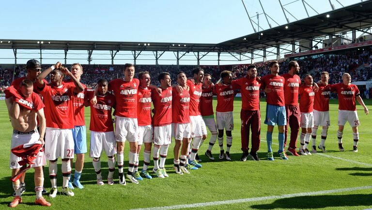 Футболисты Баварии после победы в чемпионате Германии