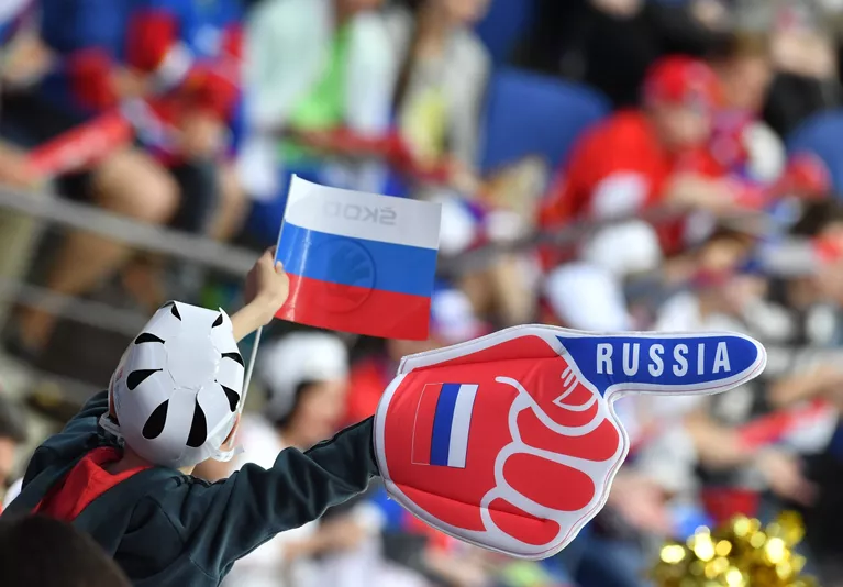Болельщик сборной России Болельщик сборной России