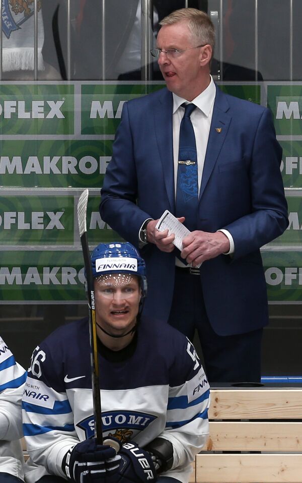 Главный тренер сборной Финляндии Кари Ялонен