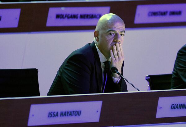 Президент ФИФА Джанни Инфантино